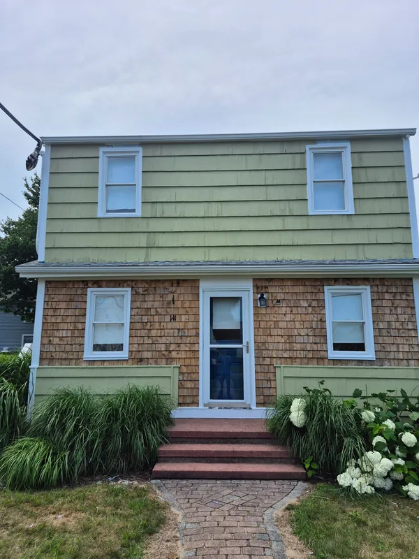Exterior painting — before